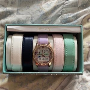 NEW Jessica Carlyle Watch and Band Set